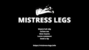 TRAILER Mistress tramples a slave in high heels