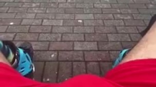 Mostrando el bulto // see my bulge 