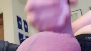 My Huge Balls Leaking Precum Everywhere