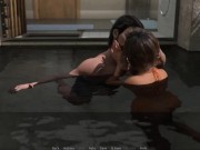 PINE FALLS.:EROTIC SEX BY THE POOL ENDS UP WITH CREAMPIE-EP 11 3/16