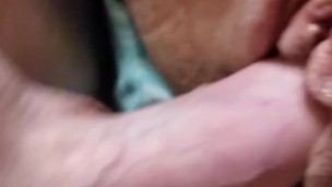 BBW pussy creampied