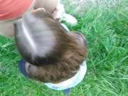 Japanese Kitty ❤️ 19 Year Old JAV Teen Gives Blowjob in Public UNCENSORED 12/16