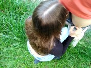 Japanese Kitty ❤️ 19 Year Old JAV Teen Gives Blowjob in Public UNCENSORED 3/16