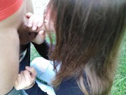 Japanese Kitty ❤️ 19 Year Old JAV Teen Gives Blowjob in Public UNCENSORED 9/16