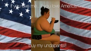 America Panties, Fuck Yeah! (Buy them in our store on ManyVids!)