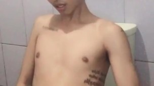 Alex Dy Quick Jerk Off and Cumming
