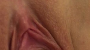 Petite Aussie Blonde Babe Takes Dildo in her Tight Pussy