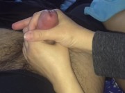 HORNY MILF GIVES NEIGHBOR A HANDJOB FOR HELPING HER MOVE 5/16