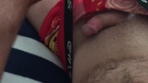 Scotty Teasing his Soft Cock