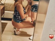 CULONA CHUPANDO PIJA FRENTE AL ESPEJO 9/16