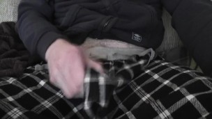 PJ wank leads to cum filled briefs