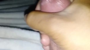 Jacking off and cumming