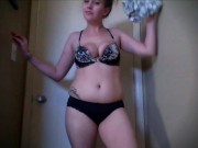 Hot Fat Girl Trying On Small Clothes - Gain Girl