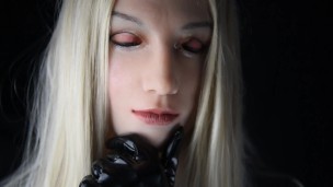 Female mask & PVC closeups