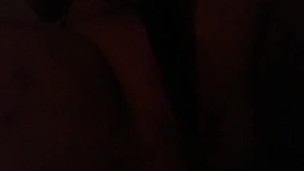 Wife playing with self 