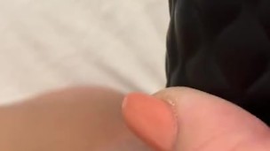 Cumming hard from vibrator 