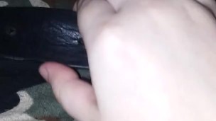 Jerking Off, Bound, and Spanking While Moaning For Daddy