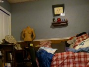 Letting Her Be In Charge For Once. Whips my Back With Belt . Looks Hot In her short skirt and Heels 16/16