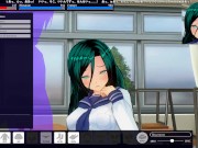 3D HENTAI schoolgirl masturbates in the classroom 11/16