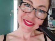 Creamy Black Panties On My Tiny Titties 1/16