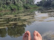 The vicinity of the island.