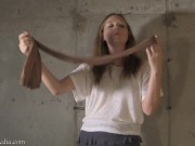 Sniffing Miss Popular's Pantyhose - Star Nine Dirty Nylon Smelling FULL Video 4/16