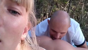 Kinky Selfie - Pussy licking with massive squirt after ass licking. OUTDOOR. RoleplaysCouples