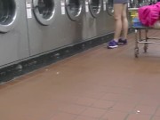 Helena Price - College Campus Laundry Flashing While Washing My Clothing! 13/16