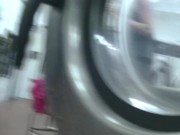Helena Price - College Campus Laundry Flashing While Washing My Clothing! 14/16