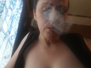 Smoking blowjob  4/16