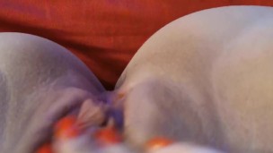 Red Nails Pussy Masturbation Homemade