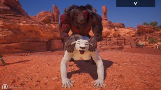 Wild Life Cow y Minotaur Porno Peludo - RedTube