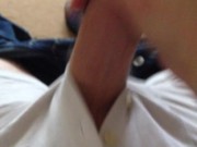 My cks drenched in cum 4/16