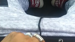 Masturbandome en publico