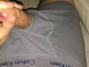 Shooting my load in my mates bed 1/16