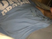 Shooting my load in my mates bed 10/16