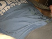 Shooting my load in my mates bed 12/16