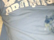 Shooting my load in my mates bed 16/16