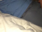 Shooting my load in my mates bed 4/16
