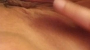 Fat pussy masturbation
