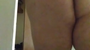 Showing off my chubby tight ass