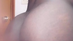 Showing off my freshly shaven ass