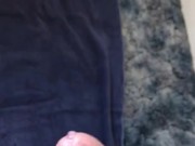 Jerking BWC with huge cumshot