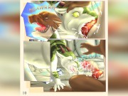 [2D Комикс] Фурри Драконы Мужская Оргия 8/16