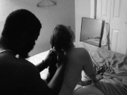 Wild sexy thick ass white girl breaks the bed with bbc