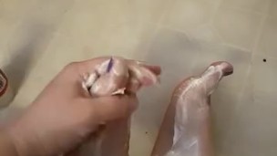 massage my own sexy feet