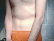 Rubbing my nipple with toothbrush and cumming 15/16