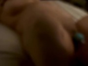 Bi BBW gets eaten out and orgasms with wand 12/16