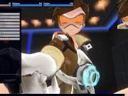 3D HENTAI OVERWATCH Tracer wanted sex with you POV