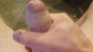 Big Ginger jerk and cum